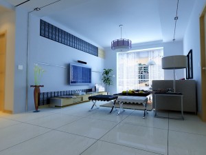 modern fashion parlour restaurant 1840 Modello 3D