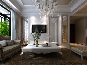 modern fashionable living room study 1829 Modèle 3D