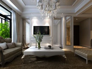 modern moda oturma odası &ccedil;alışması 1829 3D Model