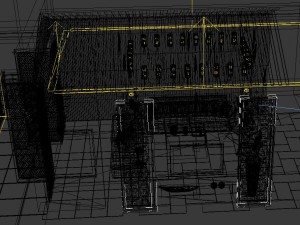 chinese style fashionable vintage room 1805 Modelo 3D