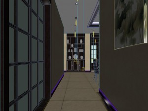 chinese style fashionable vintage living room 1820 3D 模型