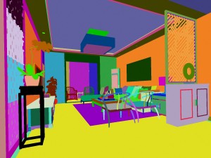 chinese style fashionable vintage room 1821 3D Model