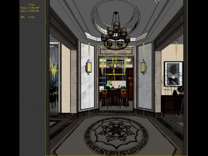 stylish family living room design 27 3D Модель