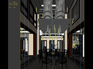 stylish family living room design 27 3D Модель