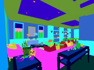 european-style living room design 02 3D Model