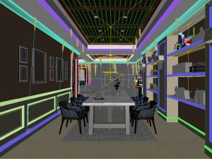european-style living room design 02 3D Model
