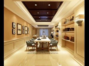 european-style living room design 02 3D Model