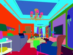 european-style living room design 08 3D Model