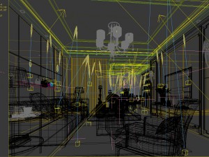 european-style living room design 08 3Dモデル