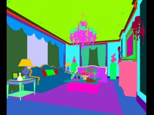 european-style living room design 11 3D Model