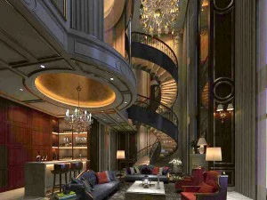 欧式客厅设计16 3D 模型