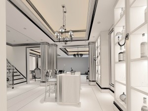 european-style living room design 17 3D मॉडल
