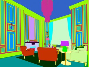 european-style living room design 23 3D Модель