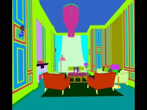 european-style living room design 23 3D Model