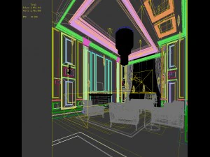 european-style living room design 23 3D Model