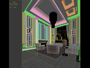 european-style living room design 23 3D Модель