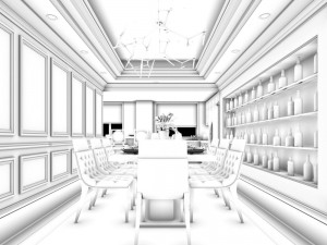 european-style living room design 23 3D Модель