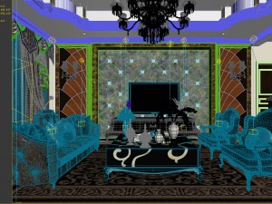 european-style living room design 27 Modèle 3D