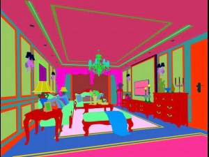 european-style living room design 03 3D Model