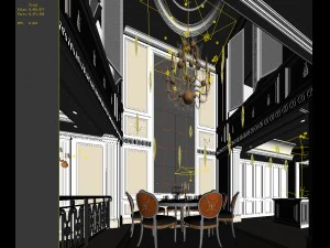 european-style living room design 04 3D Model