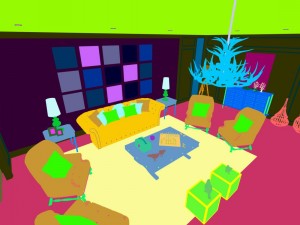 european-style living room design 06 3D Модель