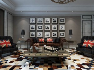 european-style living room design 06 3D Модель
