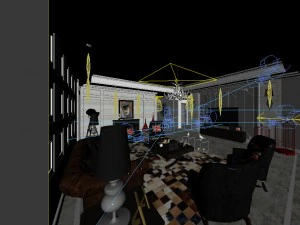 european-style living room design 06 3D Model