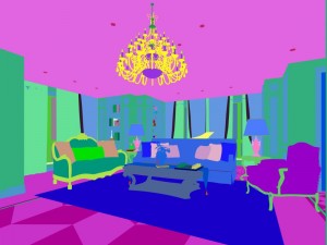 european-style living room design 06 3D Модель