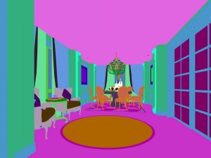european-style living room design 06 3D Модель