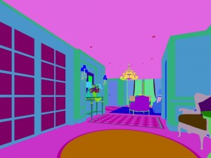 european-style living room design 06 3D Модель