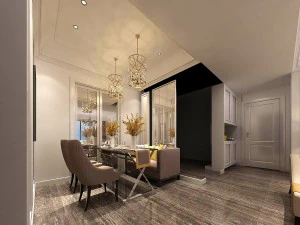 european-style living room design 01 3D Model