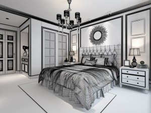 european-style living room design 09 3Dモデル