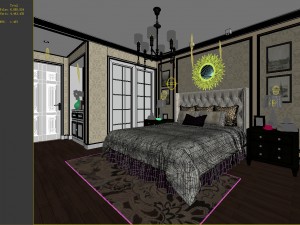 european-style living room design 09 3Dモデル