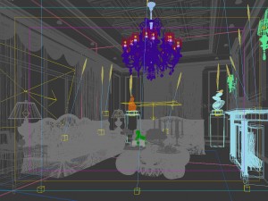 european-style living room design 11 3D 模型