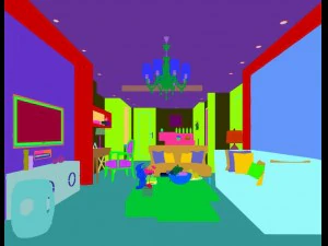 european-style living room design 12 3D Model