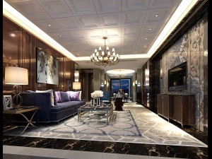 european-style living room design 13 Modèle 3D