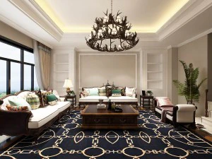 european-style living room design 14 3D Model
