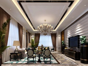 european-style living room design 18 3D Model
