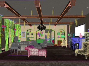 european-style living room design 19 Modello 3D