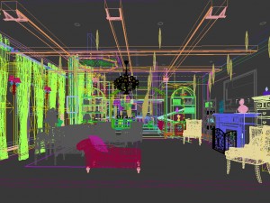 european-style living room design 19 Modello 3D