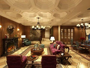 Avrupa tarzı oturma odası tasarımı 20 3D Model