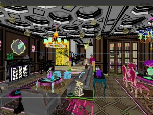 european-style living room design 20 3D 模型
