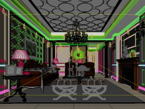 european-style living room design 22 3D Модель