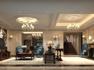 european-style living room design 24 Modèle 3D