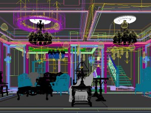 european-style living room design 24 Modelo 3D