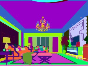 european-style living room design 25 Model 3D