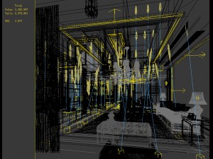 stylish family living room design 27 Modelo 3D