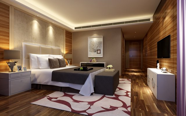 stylish luxury home decoration - bedroom 6111 Model 3D .c4d .max .obj .3ds .fbx .stl .blend 