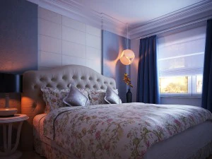 fashion european bedroom 1803 3D Model