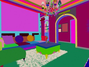 fashion european bedroom 1806 3D Модель